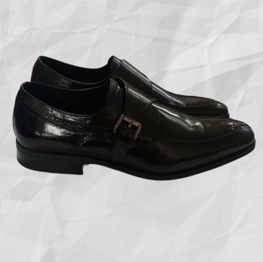 GIOVANNI Leather Slip-On Dress Shoes 12